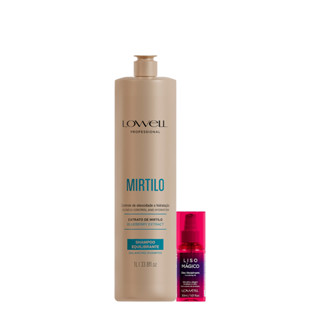 Kit Lowell Extrato de Mirtilo Salon Limpeza Magica (2 Produtos) em Oferta na Shopee