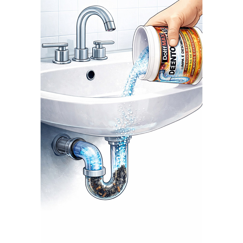 Desentupidor Vaso Sanitário Cozinha Banheiro Desentop Fossa Séptica Caixa Gordura em Oferta na Shopee