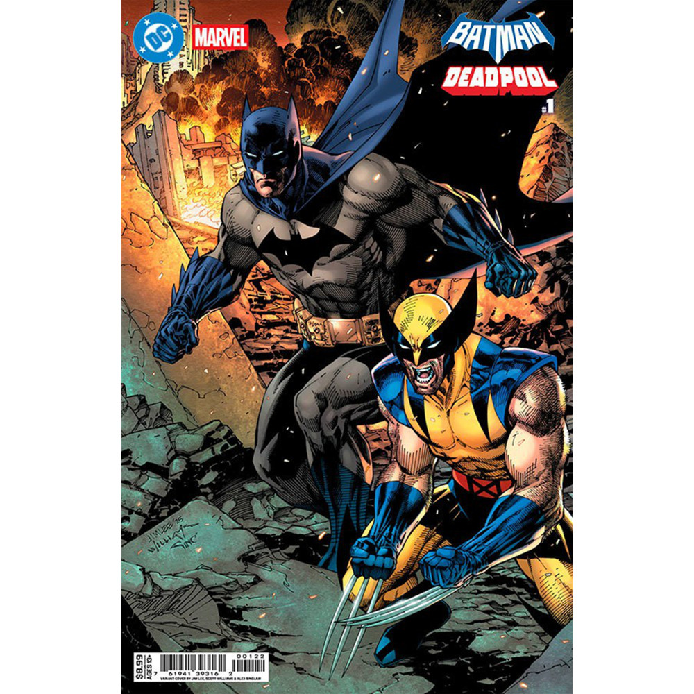 DC - Batman/Deadpool - Capa Variante 2 - Novo/Lacrado em Oferta na Shopee