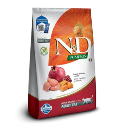 Gatos Adultos de Todas as Raças , Abóbora e Romã 400g N&D Pumpkin