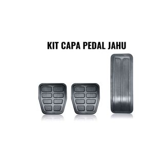 Kit Capa Pedal Borracha Gol Voyage Parati Saveiro Passat G1 G2 G3 G4 G5 G6 Jahu em Oferta na Shopee