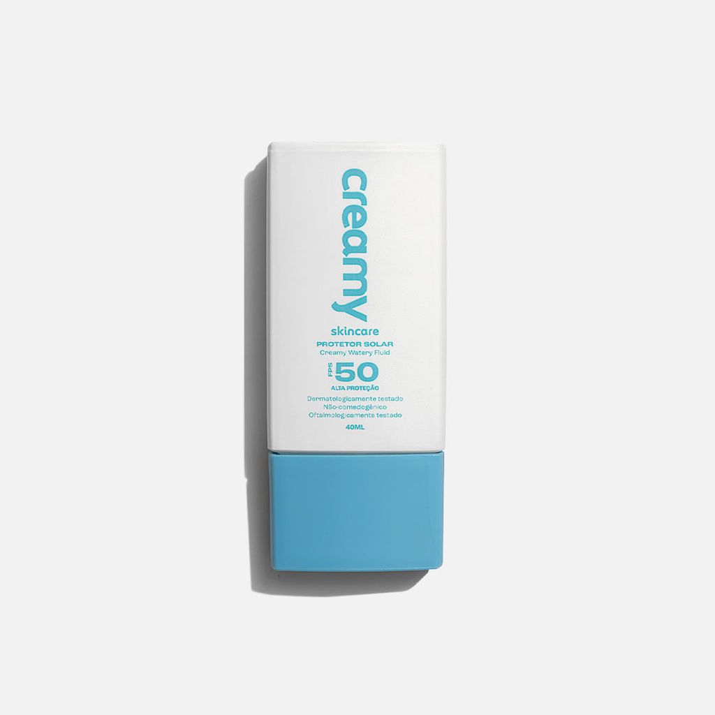 Oferta Protetor Solar Watery Fluid Fps 50 liquido alta proteção 40g testura aquosa