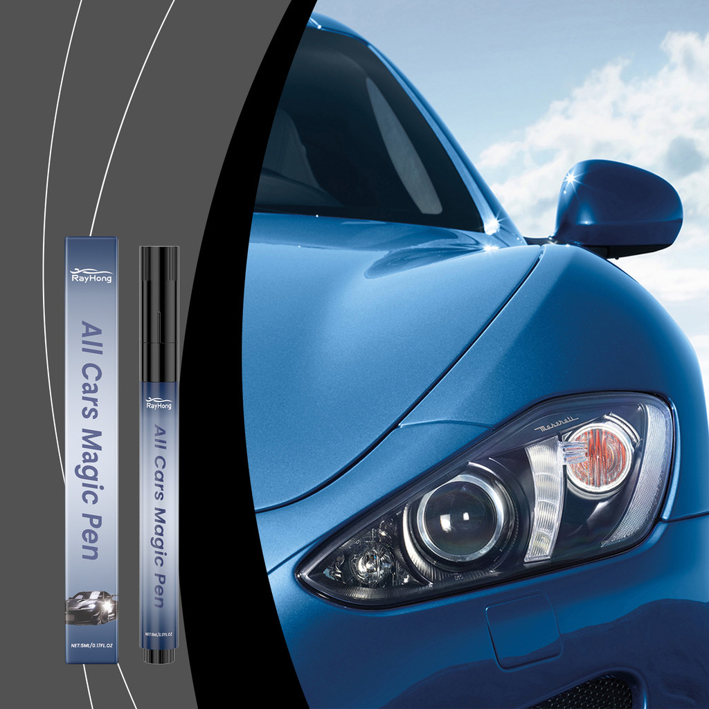  Caneta de Reparo de Riscos em Carros com PEG & PVA - Corrige Riscos Leves, Revestimento Duradouro, Fácil Aplicação em