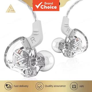 QKZ AK6 Fones de Ouvido com Fio Atualizados Intra-Auriculares Monitor Dinâmico de Palco G…