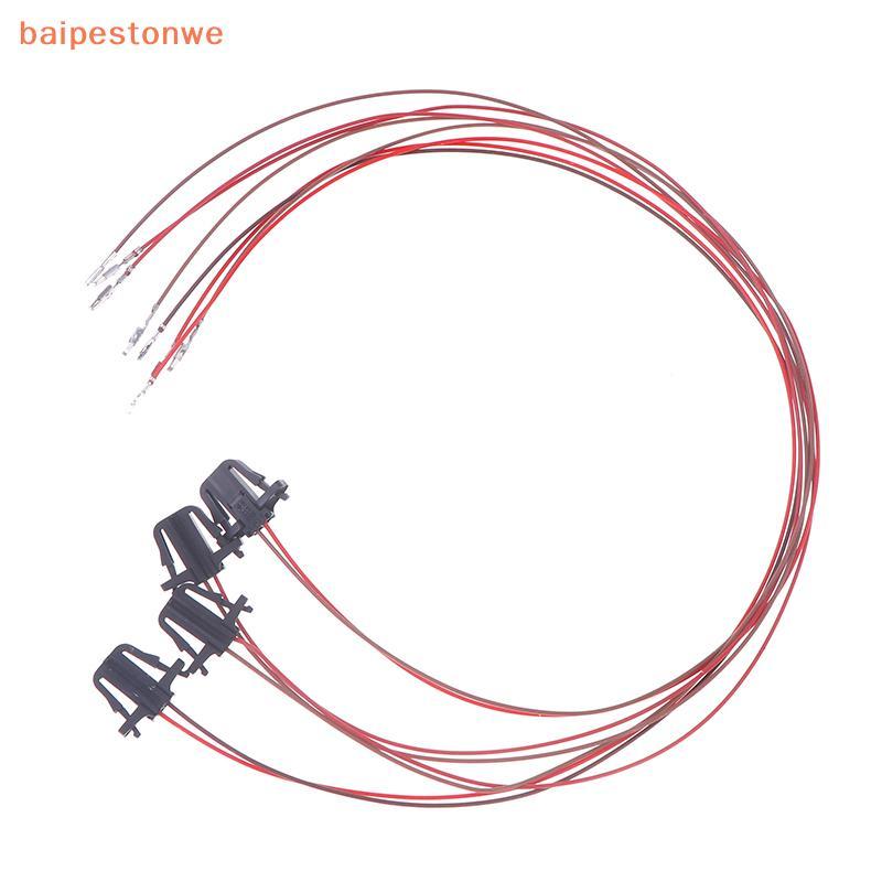 [baipestonwe] 4 Pcs Frente Ba Cabo De Luz Da Porta Do Carro Fios Conector Chicote Plug Para Golf 5 6 7 Jetta MK5 MK6 MK7