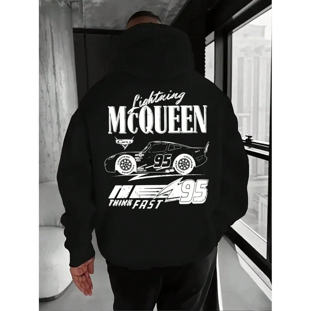 Casaco Moletom Masculino Streetwear Automotivo Racing 95 Estampa Carro Blusa Frio em Oferta na Shopee
