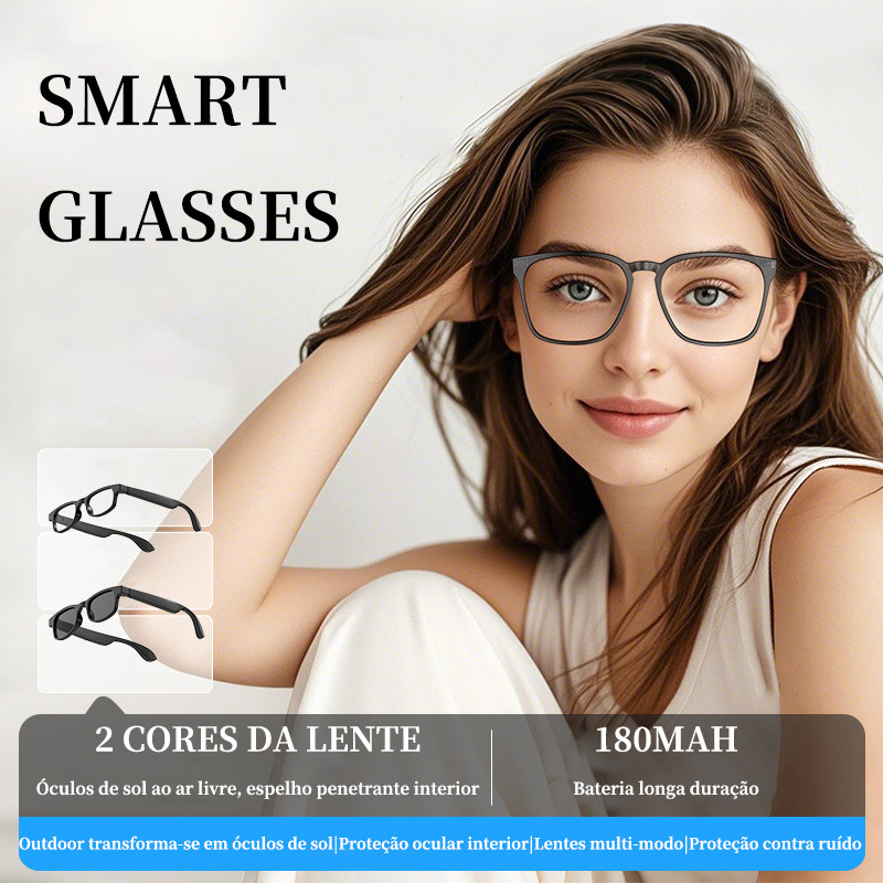 Óculos Inteligentes YJ-11 De Sol Chamada Para unisex sem fio Lentes De Substituição bluetooth · foto 2