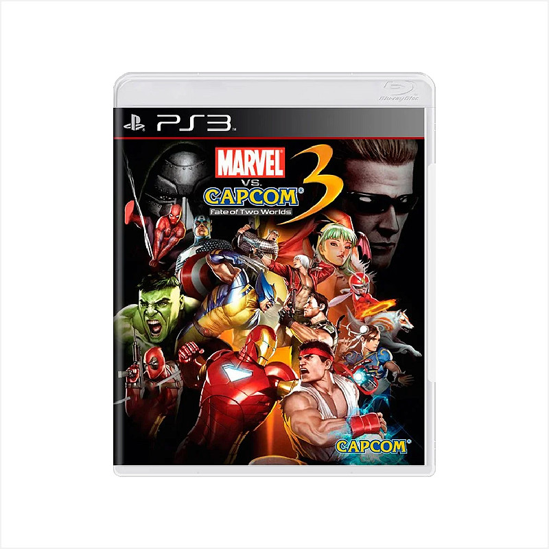 Jogo Marvel Vs Capcom 3 Fate of Two Worlds - PS3 - Usado