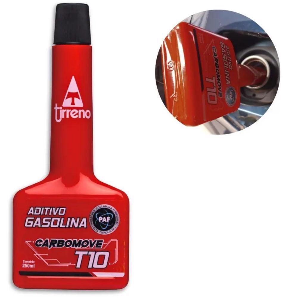 Aditivo Combustível Gasolina T10 Tirreno Carbomove 250ml