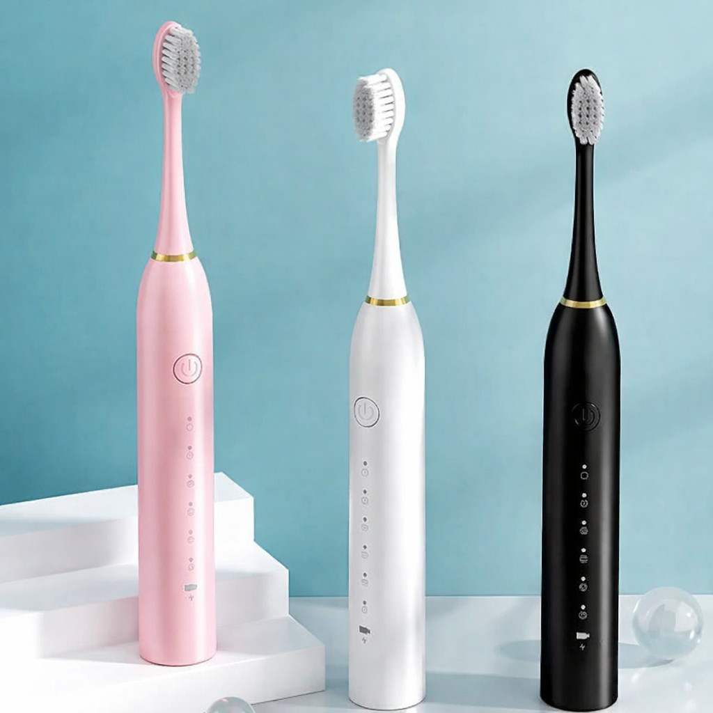 Escova de Dente Elétrica Sônica X-3 – Alta Performance e Design Moderno