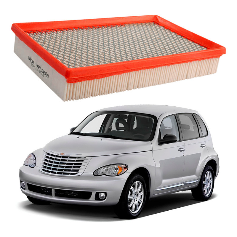 Filtro De Ar Motor Wega Chrysler Pt Cruiser 2.4 2006 A 2010