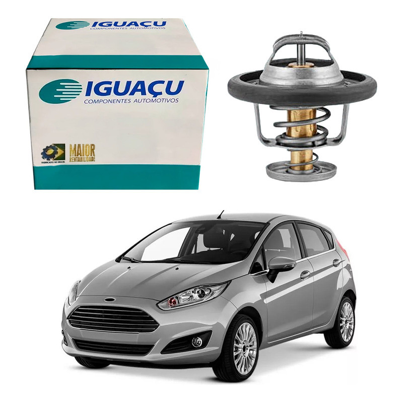 Valvula Termostatica Iguaçu Ford New Fiesta 1.0 2016 A 2017