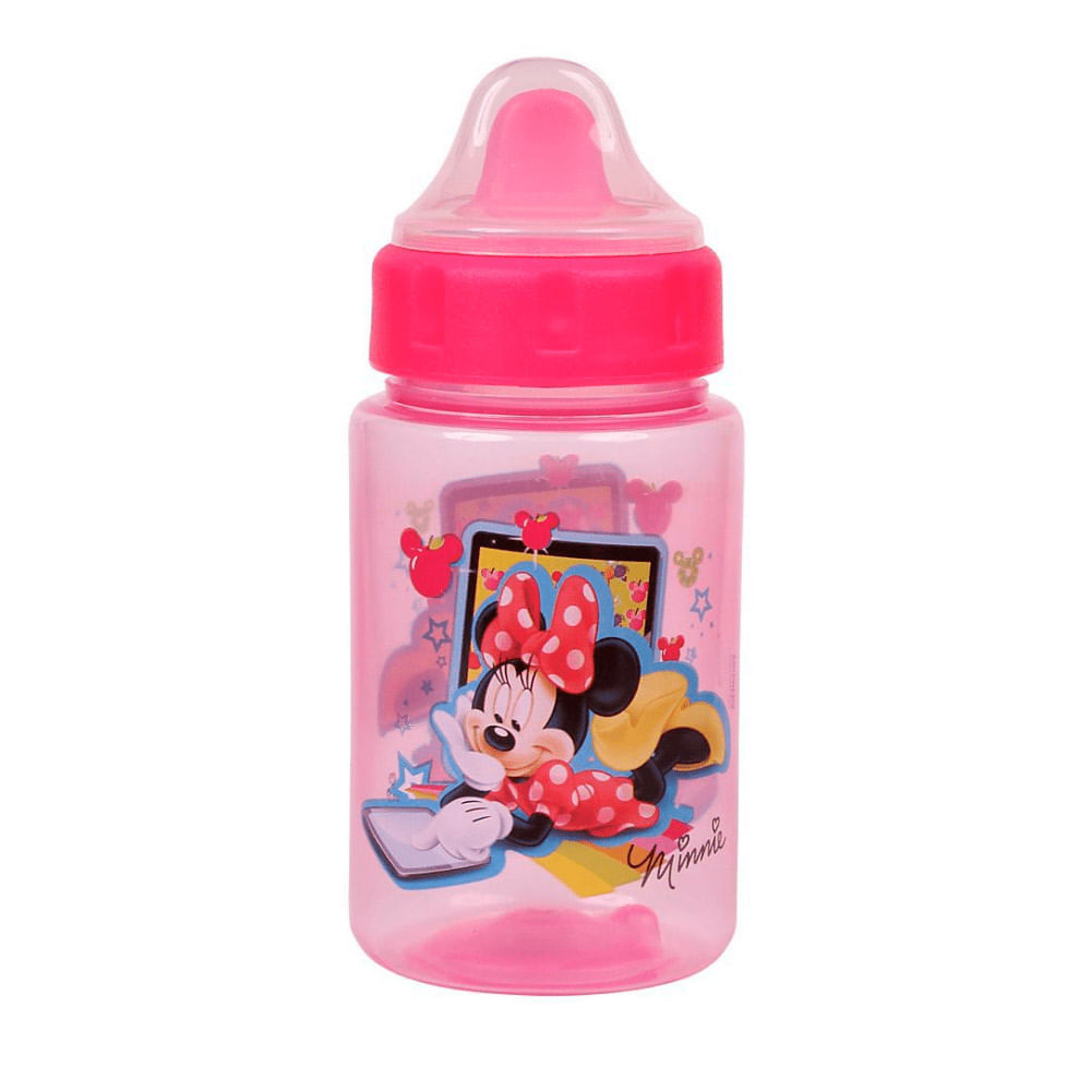 Copo Babygo com Tampa e Válvula Redutora de Pingos Minnie 340ml em Oferta na Shopee