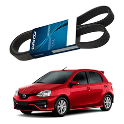 Correia Alternador Etios 1.3 16v 2017 A 2021