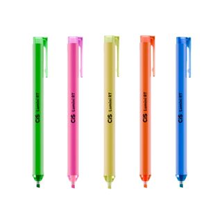 Marca-Texto Lumini Retrátil Neon Cis - 1 Unidade - Escolha a Cor em Oferta na Shopee