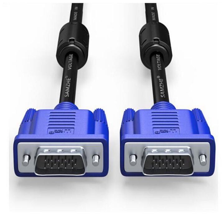 Cabo Vga Monitor Lcd Pc Tv Projetor 1.8 Metros Blindado em Oferta na Shopee