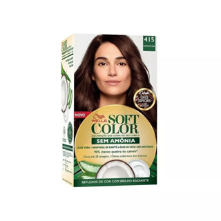 Tintura Soft Color 415 Cappuccino em Oferta na Shopee