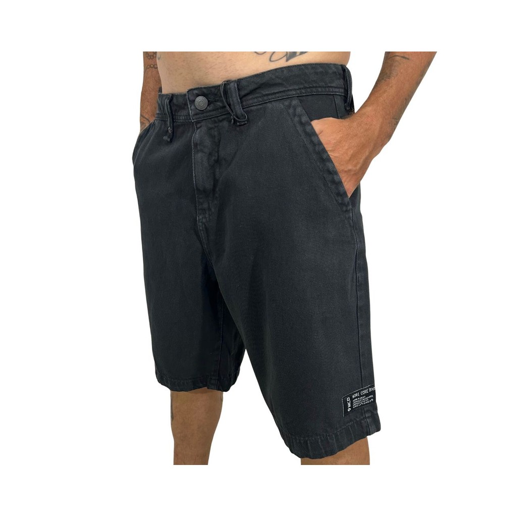 Bermuda Sarja Walk Mcd Loose Original Exclusiva