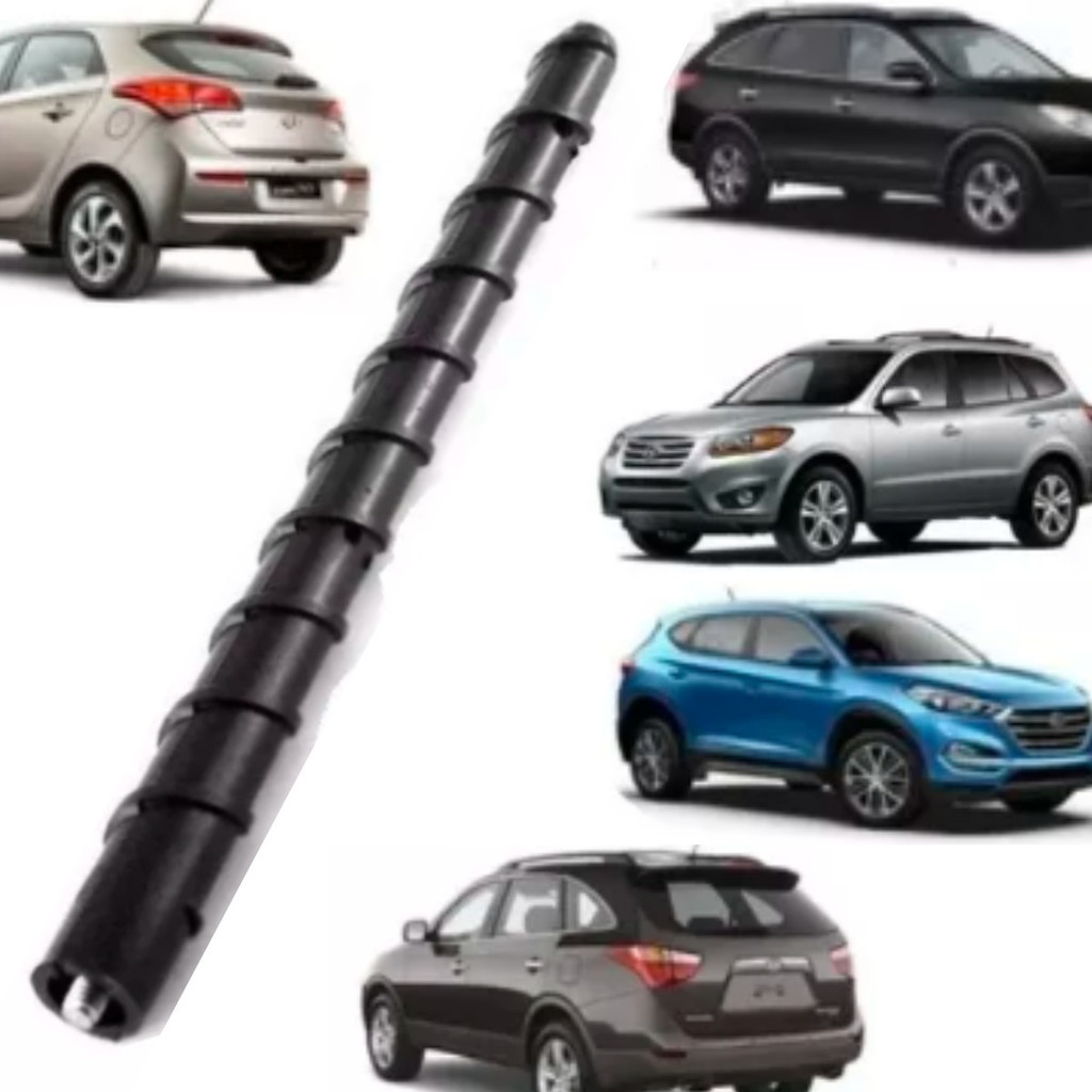 Acessórios Antena Do Hyundai Hb20s Ix35 Tucson Veracruz... Preto