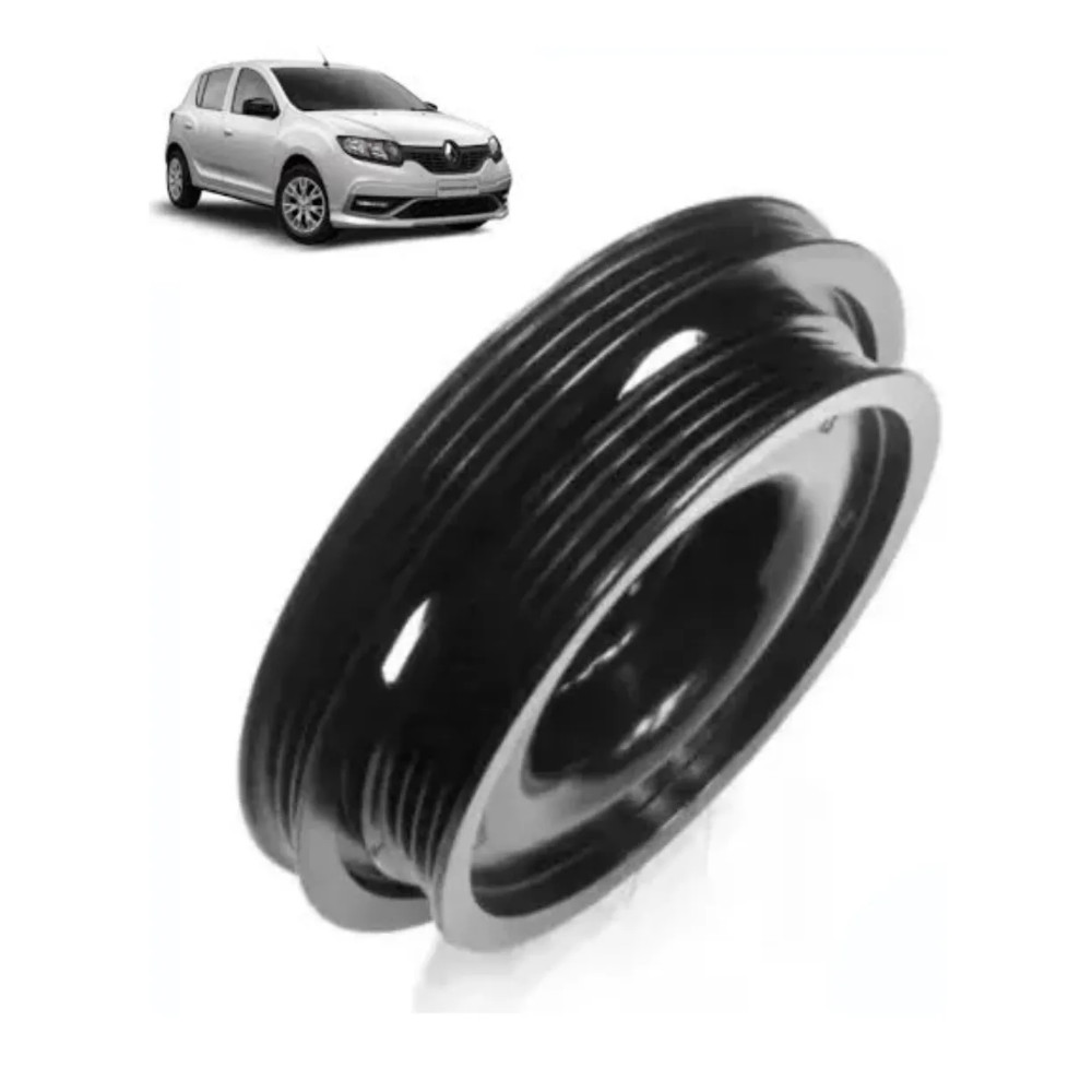 Polia Dupla 036888 Virabrequim Clio Logan Sandero 1.0 16v