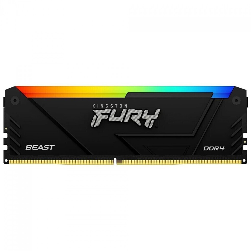 Memoria 16GB DDR4 3200MHZ CL16 Kingston Fury Beast RGB XMP