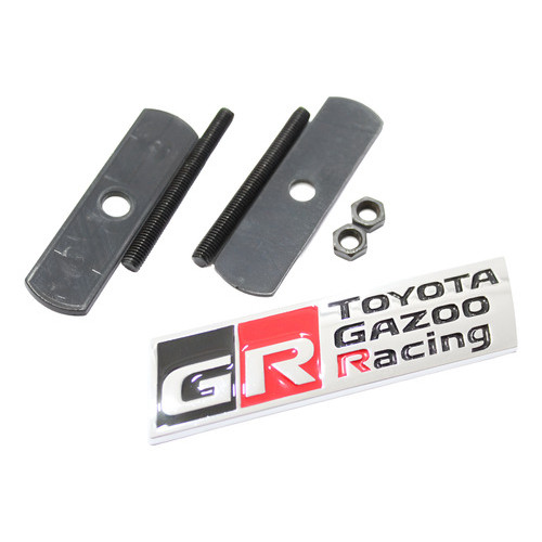 Emblema Gr Sport Grade Toyota Etios Rav4 Camry Corolla Hilux Prateado