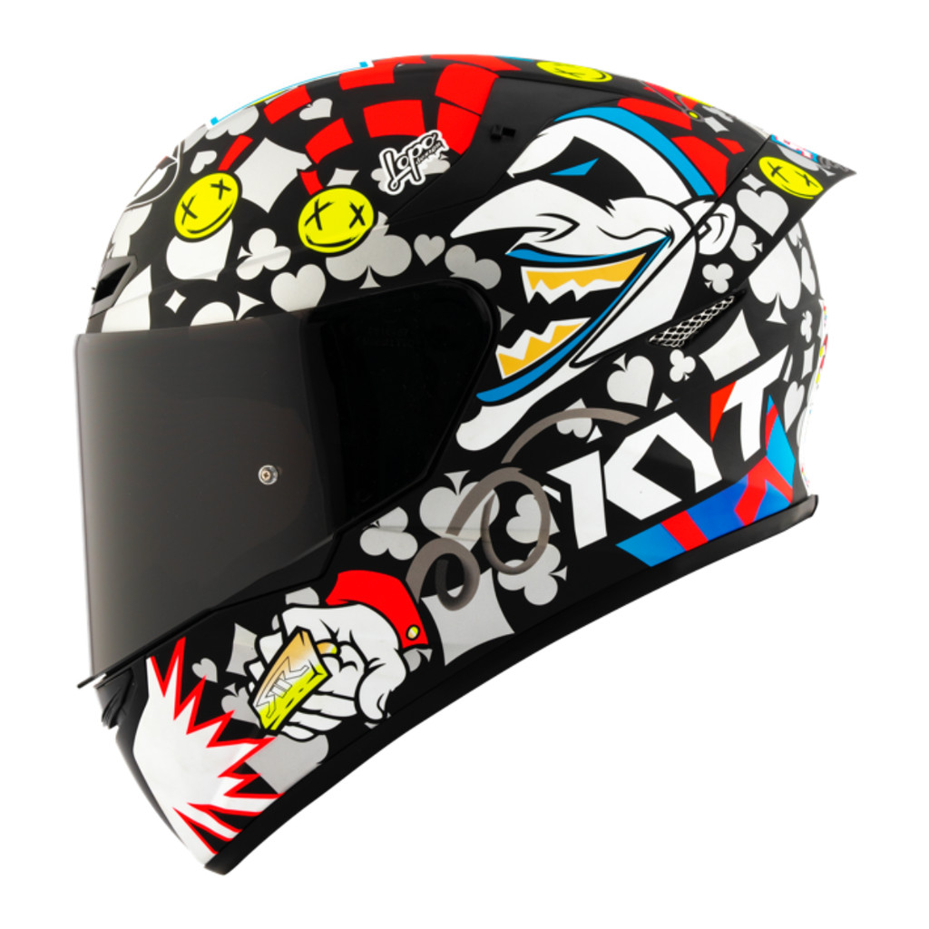 Capacete Moto Kyt Tt Course Riccardo Rossi Replica Joker