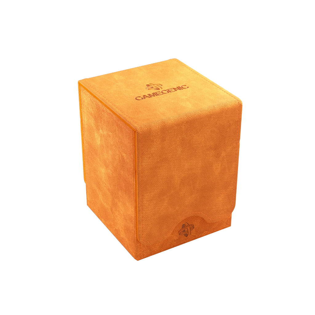 Deck Box Gamegenic Squire 100+ XL Convertible Orange Para Pokémon Magic Yugioh