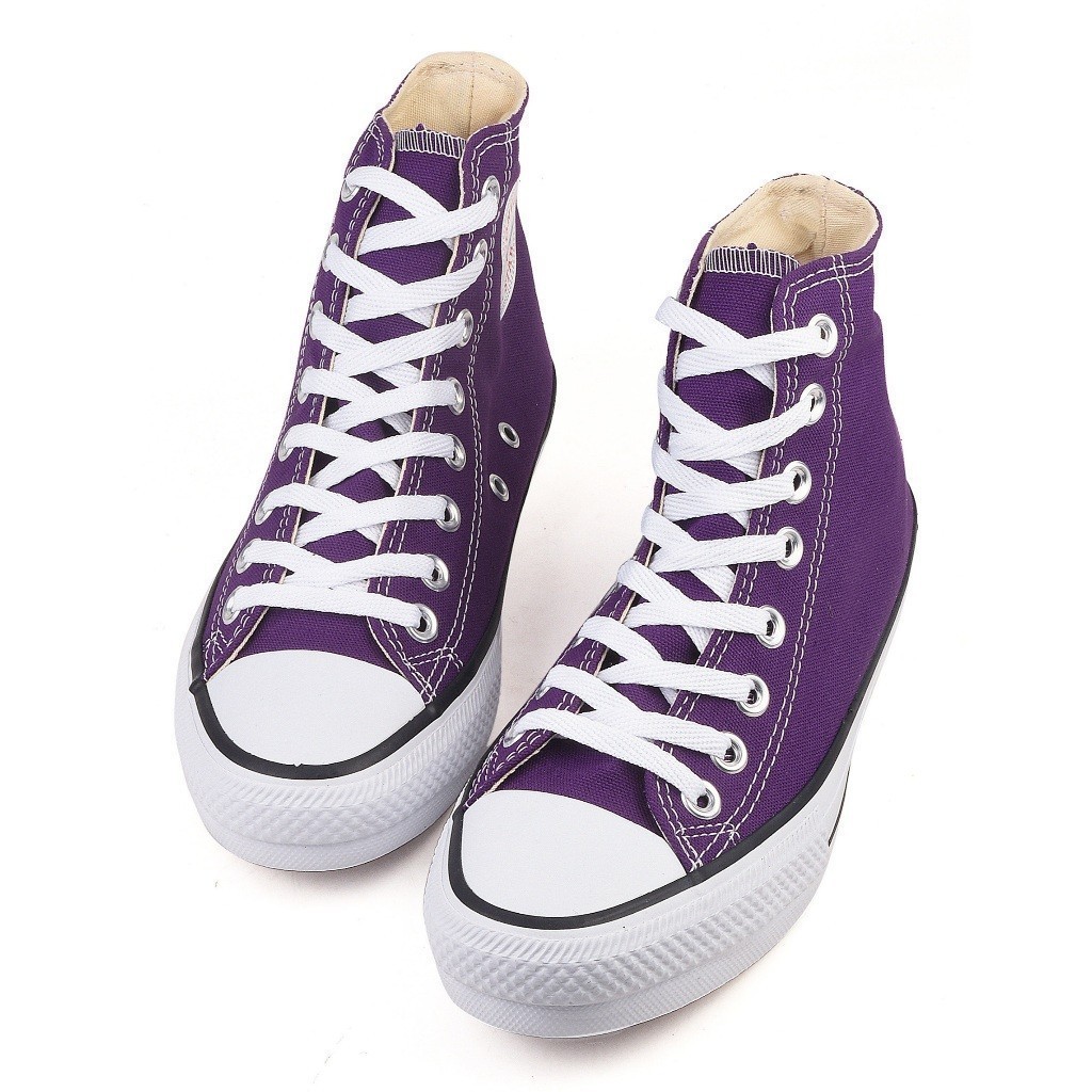 Tênis Star Cano Alto Médio Unissex All Promoção Roxo Violeta