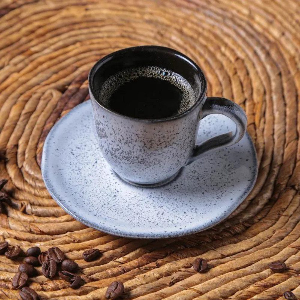 Xícara De Café Com Pires Orgânico Echo 100ml Porto Brasil