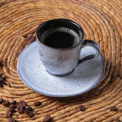 Xícara De Café Com Pires Orgânico Echo 100ml Porto Brasil