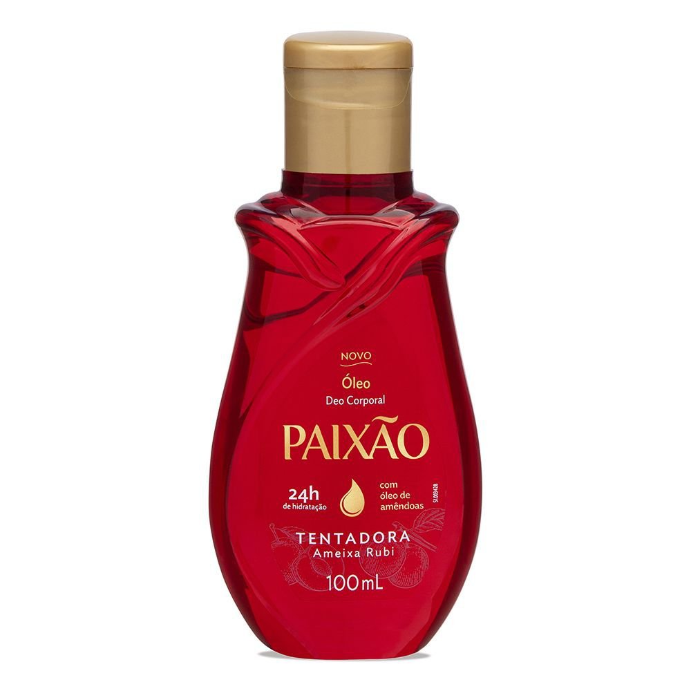Óleo Corporal de Amêndoas Paixão Tentadora Ação Desodorante 100ml em Oferta na Shopee