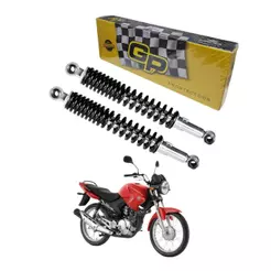 Par Amortecedor GP7 Regulável YBR 125 2000-2016 | Conforto e Segurança