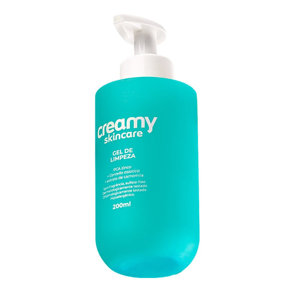 Gel de Limpeza Creamy Skincare 200ml em Oferta na Shopee