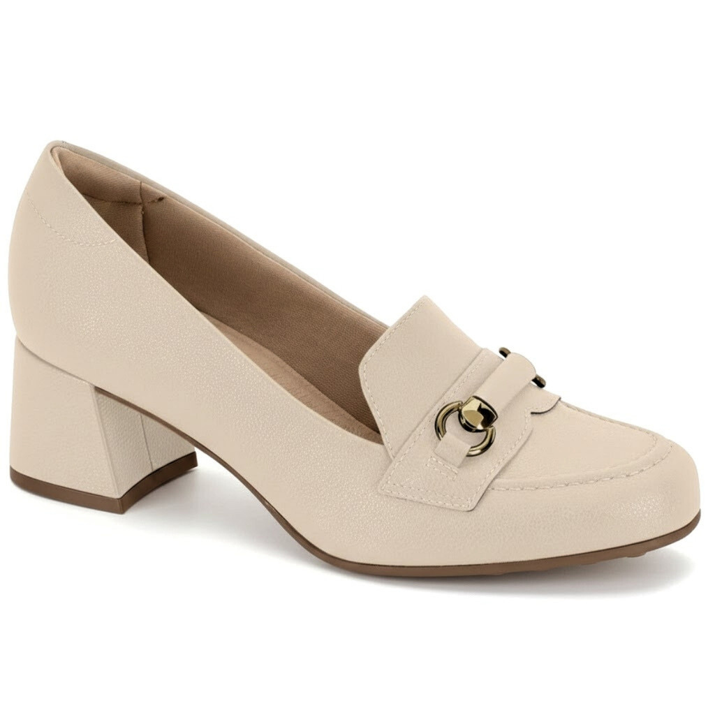 Sapato Feminino Salto Bloco Ultra Conforto Modare 7373.118.21736