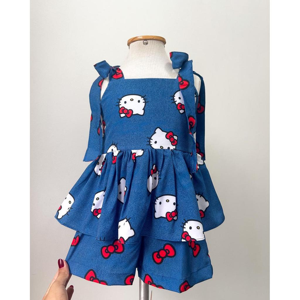 Conjunto Infantil Eloá - Hello Kitty em Oferta na Shopee