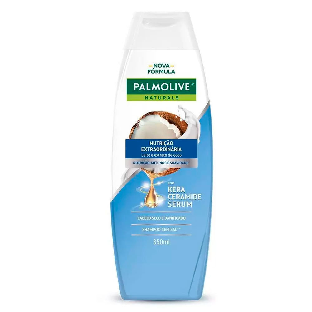 Shampoo Palmolive Naturals Maciez Prolongada 350ml em Oferta na Shopee