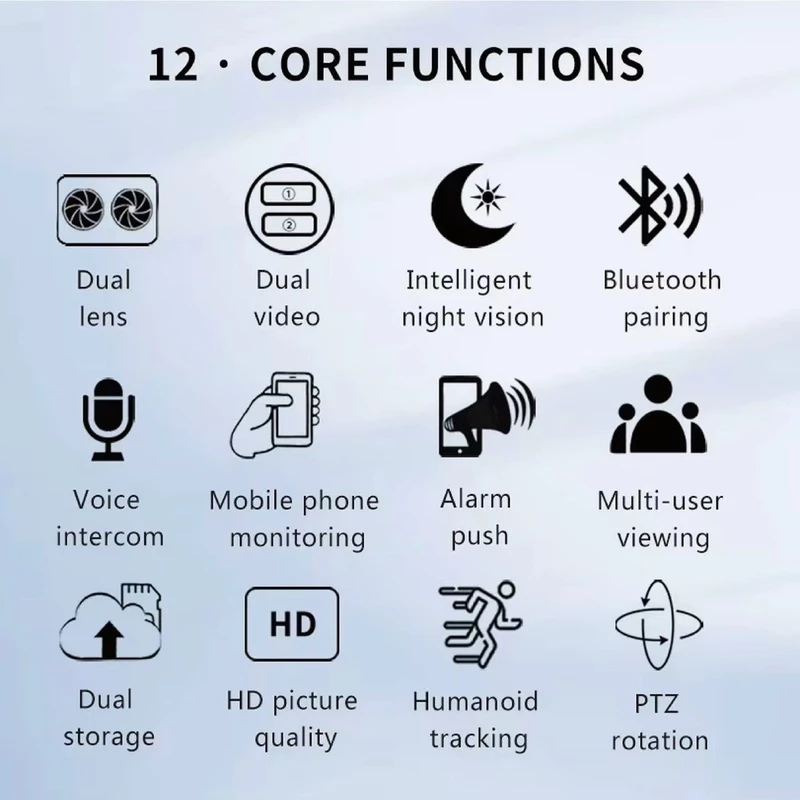 Câmera de Segurança Wi-Fi Externa PTZ IP66 — foto 8