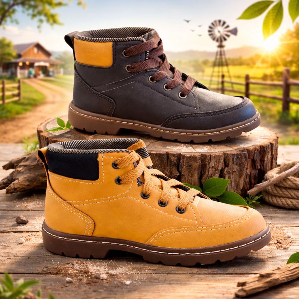 BOTA 207 COTURNO ADVENTURE INFANTIL MASCULINA CASUAL MENINO BOTINHA TRATORADA JUVENIL BOTINA