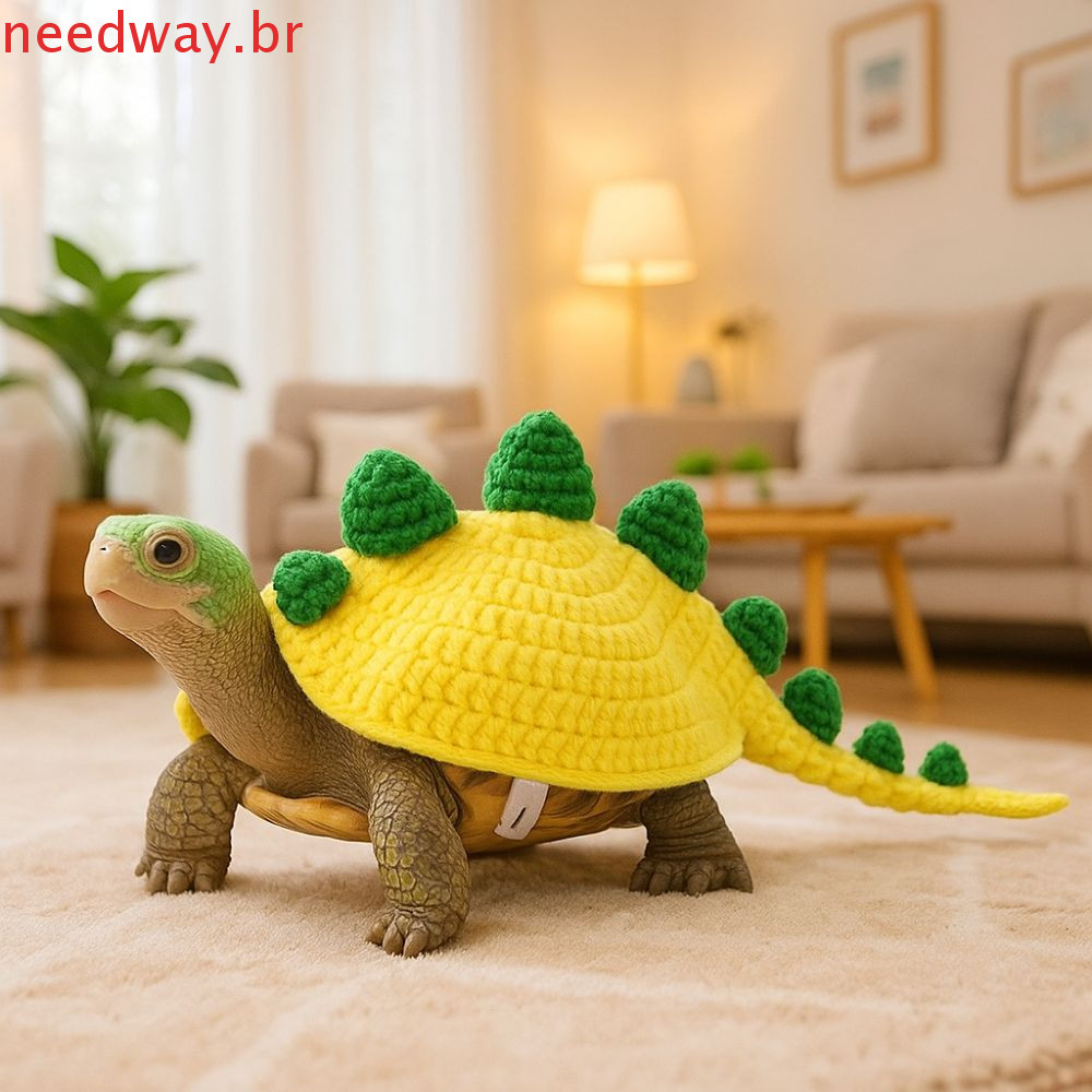 NEEDWAYB Suéter De Malha De Tartaruga , Roupas Ajustáveis De Animal De Estimação De Dinossauro , Fantasia Quente De Dese em Oferta na Shopee