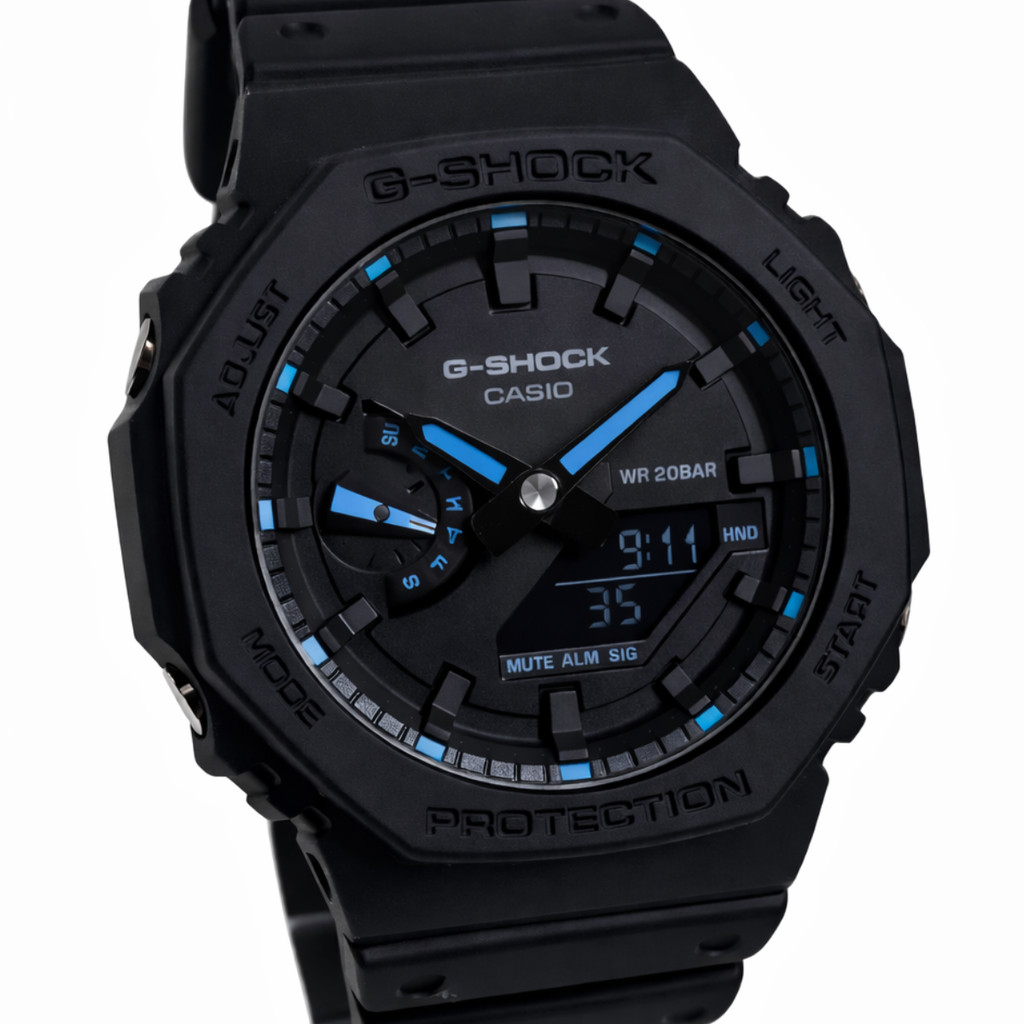 Relógio Casio Analógico e Digital G-Shock Masculino GA-2100-1A2DR em Oferta na Shopee