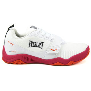 TÊNIS EVERLAST ELITE FEMININO BRANCO/ROSA em Oferta na Shopee