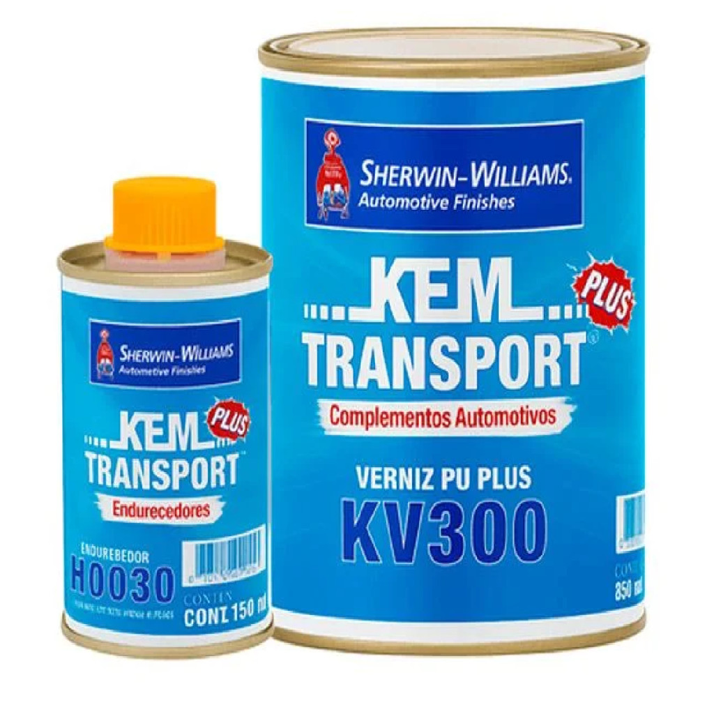 VERNIZ PU PLUSS KV300 + ENDURECEDOR CATALISADOR H0030 SHERWIN WILLIAMS
