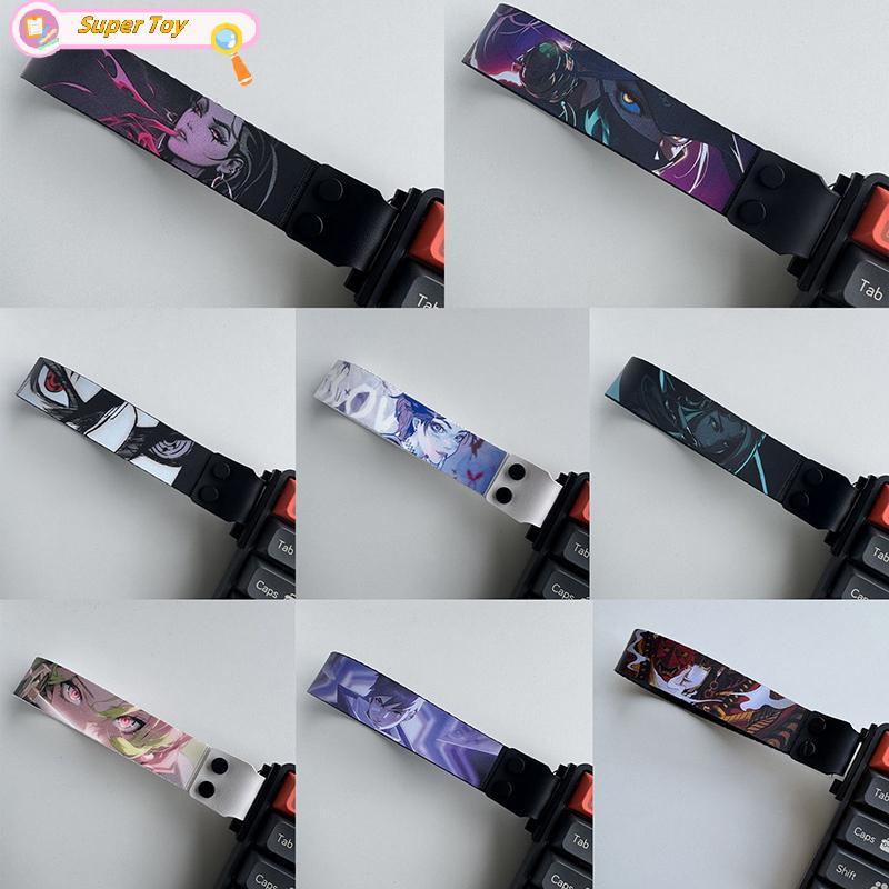 SUPERTOY 1 Pcs Fita De Teclado Tira Decorativa Personalização Eixo Magnético Alça Wooting Atk68 Bêbado Looting Decor Que