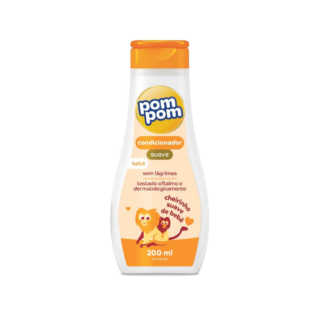 Condicionador Infantil Pom Pom Suave com 200ml em Oferta na Shopee