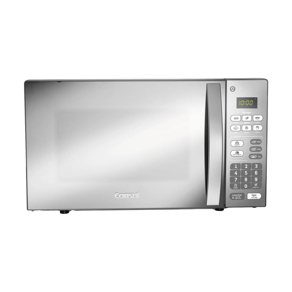 Micro-ondas Consul 20 Litros Cor Inox Espelhado com Função Descongelar - CM020BF em Oferta na Shopee