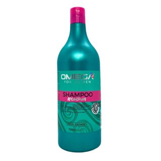 Shampoo Cabelos Cacheados Meus Cachos 1 Litro Profissional Omega Hair em Oferta na Shopee