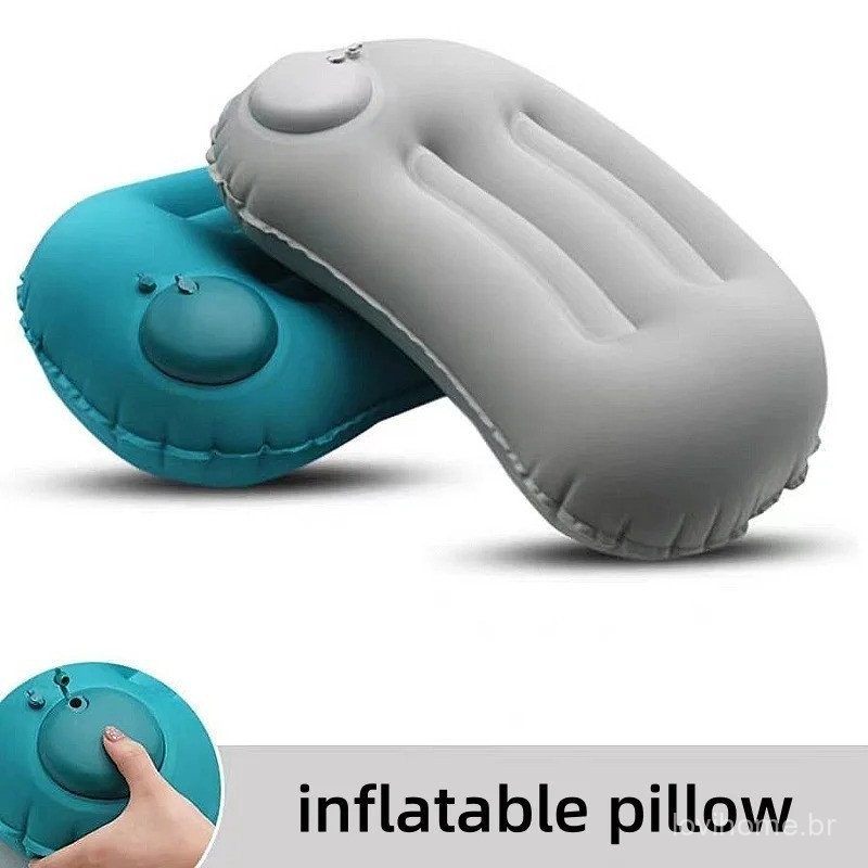 Encosto de cabeça inflável portátil Camping Pillow Combo exterior dormindo almofada — imagem 2 de 2