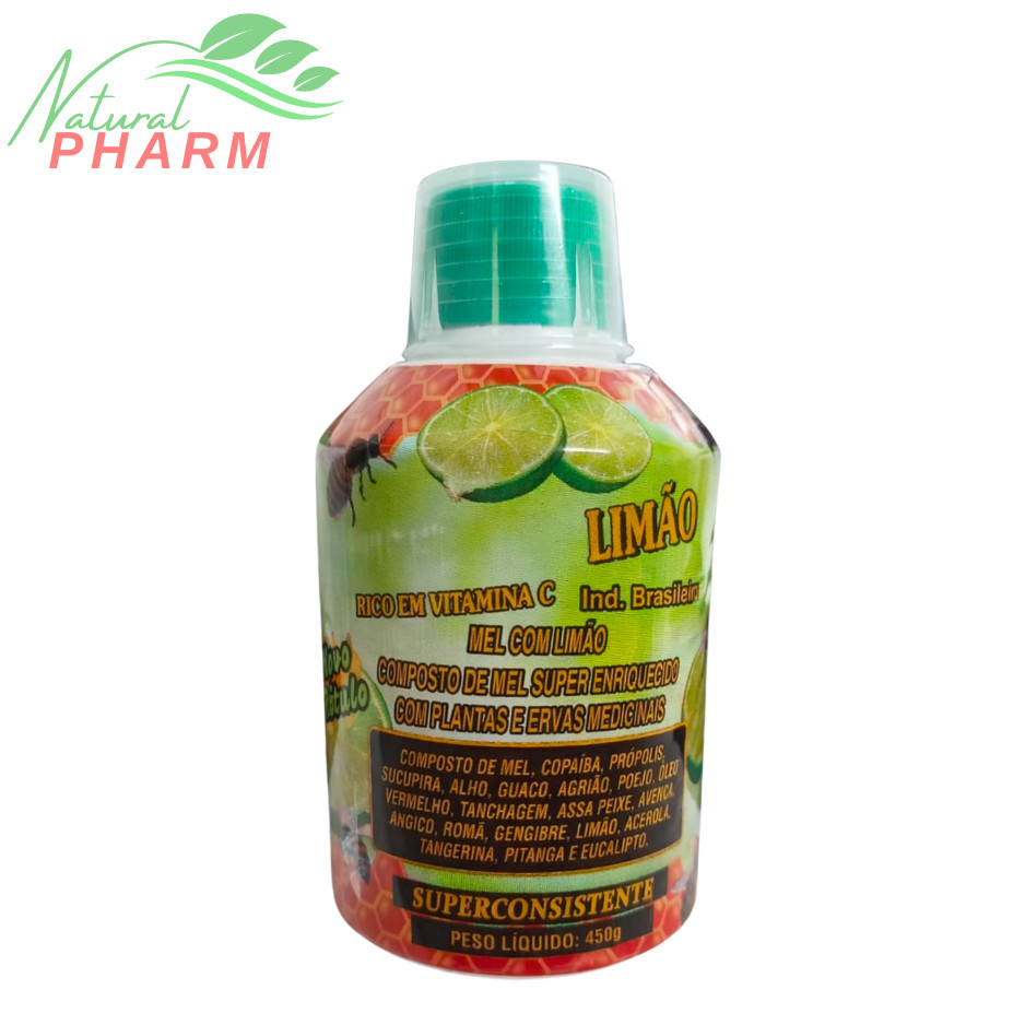 3 Composto de mel Limão Nc,t 450g em Oferta na Shopee