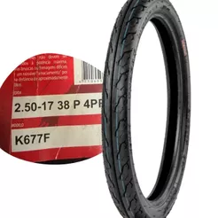 Pneu Moto Kenda Aro 17 K677 Thorax 2.50-17 38p Tt Dianteiro